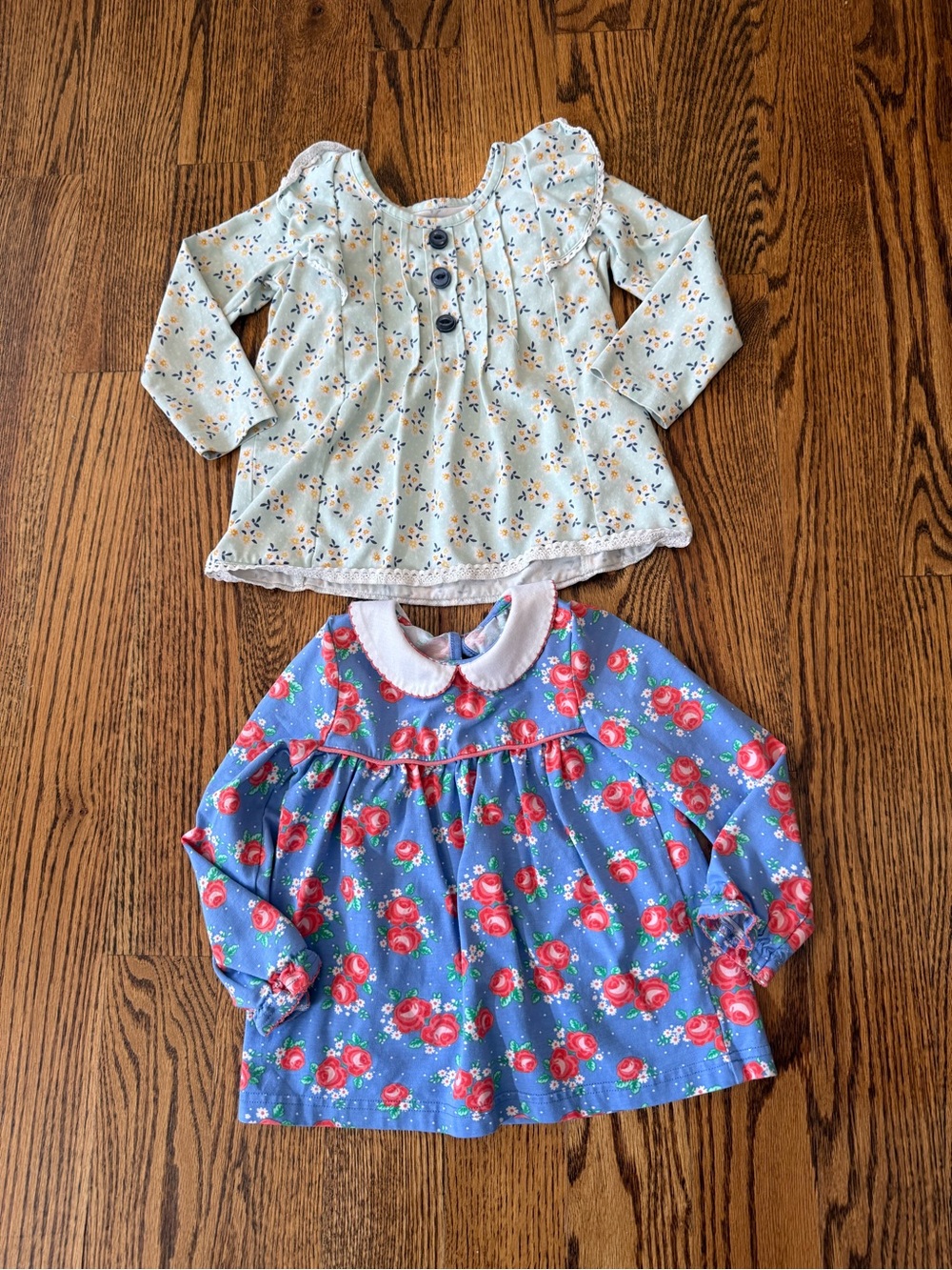 Shrimp & Grits Kids girls toddler Size 3T top bundle floral long sleeve